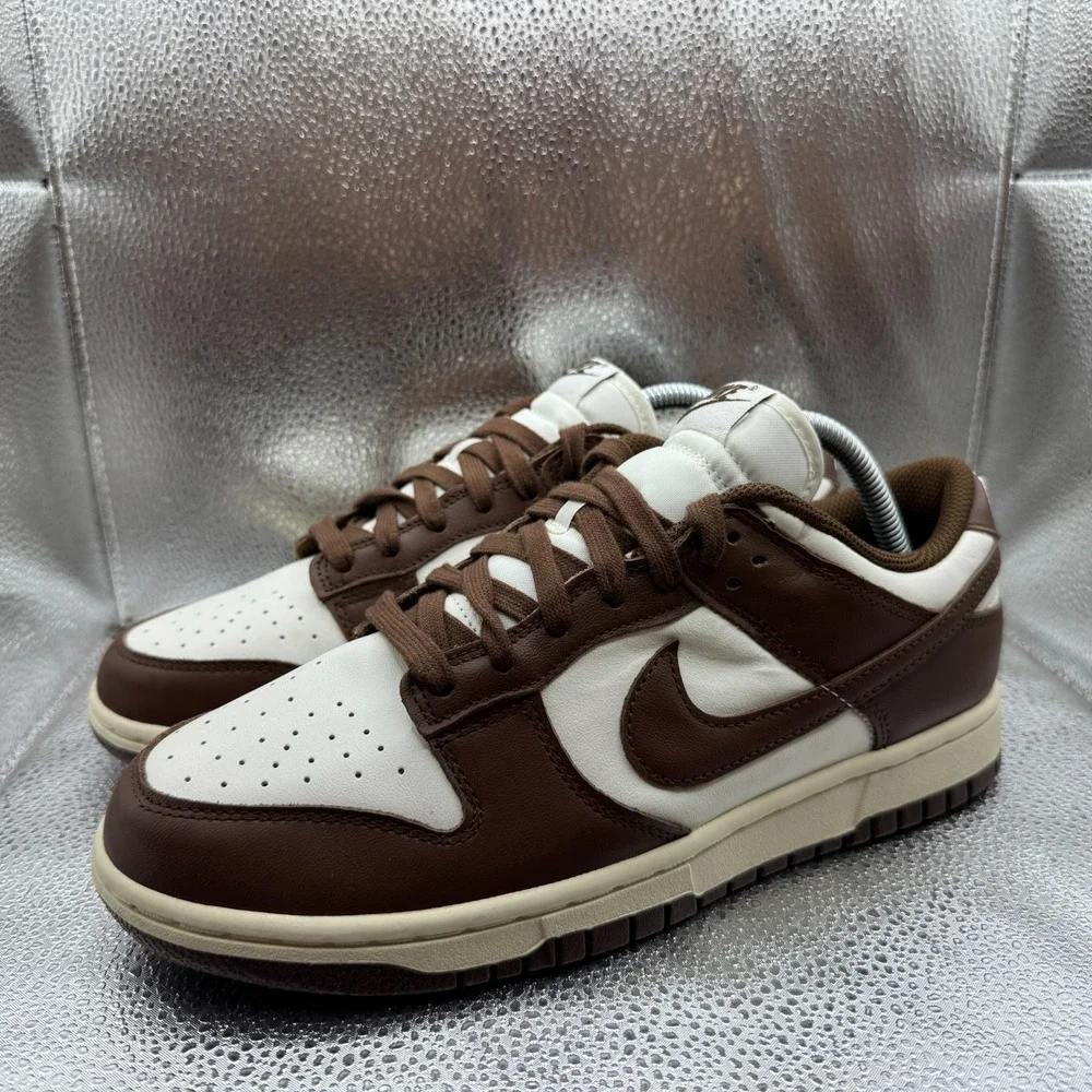 Size‎ 9.5 Nike Dunk Low Cacao Wow Womens Brown Off White Shoes DD1503-124